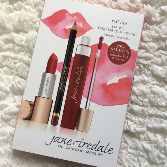 Jane Iredale Red Hot Lip Kit - Picture 7 of 7